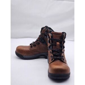 Keen Utility Womens Boots Carbon Toe Brown Leather Safety Footwear Work Size 5W